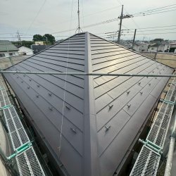 深谷市　田所町　パミール葺き替え工事