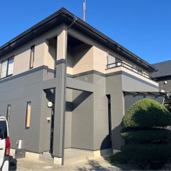 深谷市　武蔵野　外壁塗装工事　屋根塗装工事