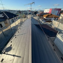 深谷市　上柴町東　屋根カバー工事　屋根リフォーム工事