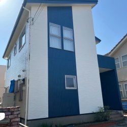 本庄市　外装リフォーム工事　屋根カバー工事　外壁塗装工事